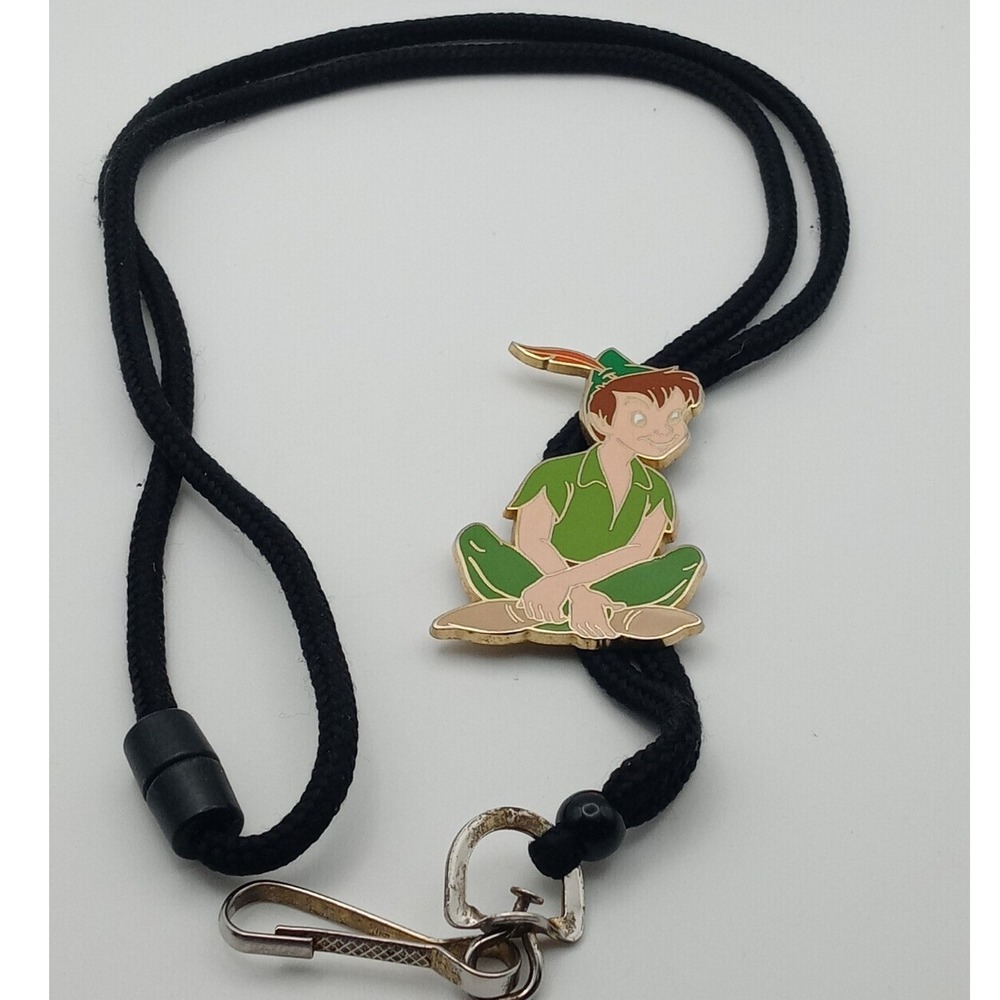 Disney Peter Pan Cast Member Exclusive ID Bolo Lanyard Rare